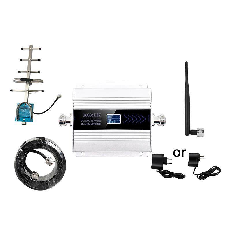2600mhz LTE 4G cellular signal booster 4G mobile network booster Data Cellular Phone Repeater Amplifier Band 7 Yagi Antenna