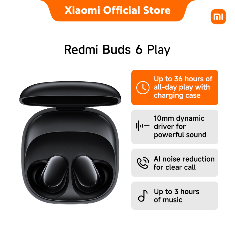 Xiaomi Redmi Buds 6 Play , Local Waranty