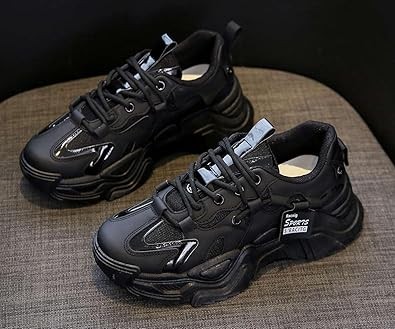 Women's fashionable and comfortable sports breathable mesh thick-soled sports shoes casual jogging shoes 5.5-8.5